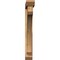 Ekena Millwork Legacy Slat Smooth Bracket w/ Offset Brace, Western Red Cedar, 5 1/2"W x 42"D x 42"H BKT0604X42X42LEC06SWR - alternate 4